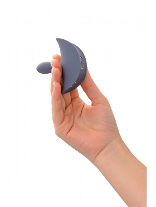 Серая анальная вибровтулка Booty Absolute Beginners 2 - 7,9 см. - Satisfyer
