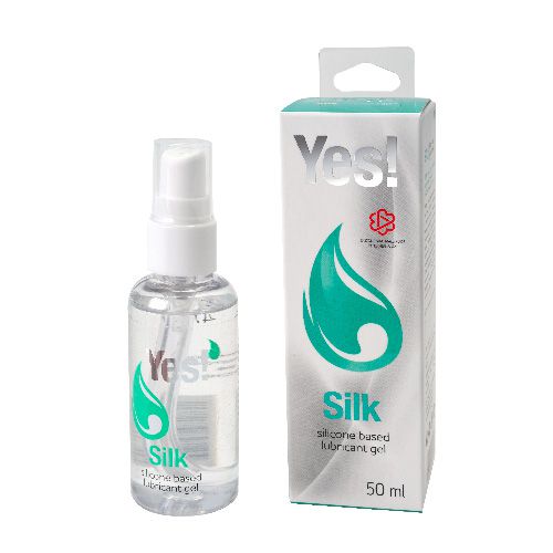 Силиконовая гипоаллергенная вагинальная смазка Yes Silk - 50 мл. - Sitabella - купить с доставкой в Тольятти