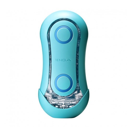 Голубой мастурбатор Tenga Flip ORB Ocean - Tenga - в Тольятти купить с доставкой