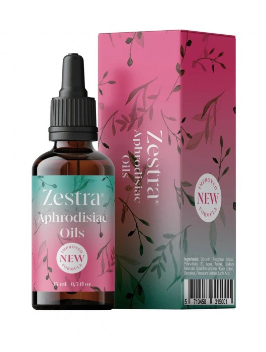 Возбуждающее масло Zestra Aphrodisiac Oils - 15 мл. - Zestra - купить с доставкой в Тольятти