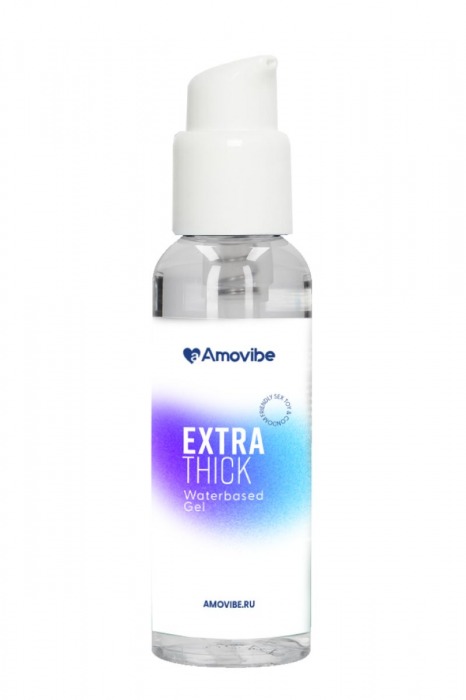 Гель на водной основе Extra Thick - 100 мл. - Amovibe - купить с доставкой в Тольятти