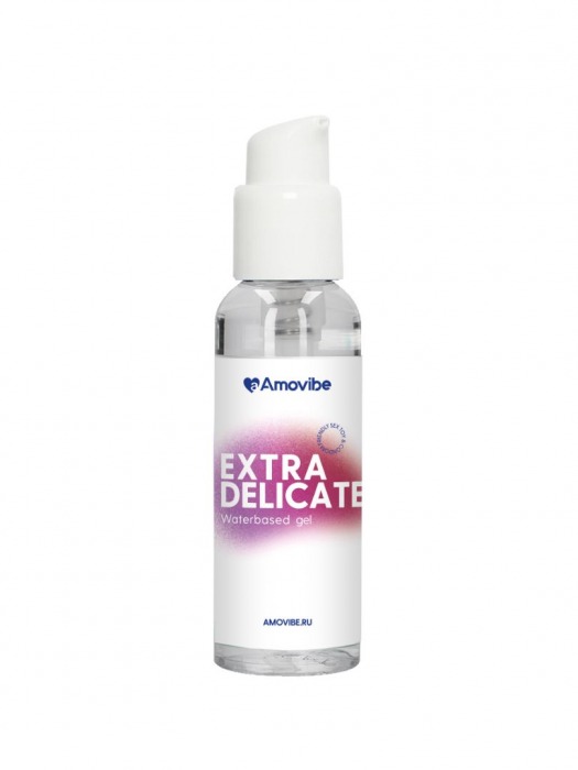 Гель на водной основе Amovibe Extra Delicate - 50 мл. - Amovibe - купить с доставкой в Тольятти