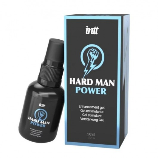 Стимулирующий гель для мужчин Hard Man Power - 15 мл. - INTT - купить с доставкой в Тольятти