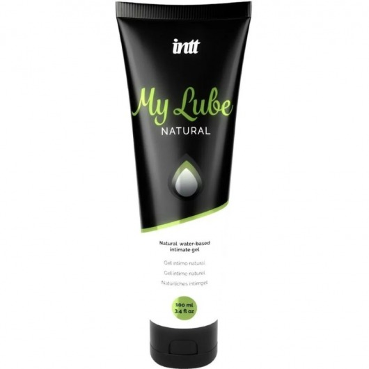 Увлажняющий гель-лубрикант на водной основе  для тела My Lube Natural - 100 мл. - INTT - купить с доставкой в Тольятти