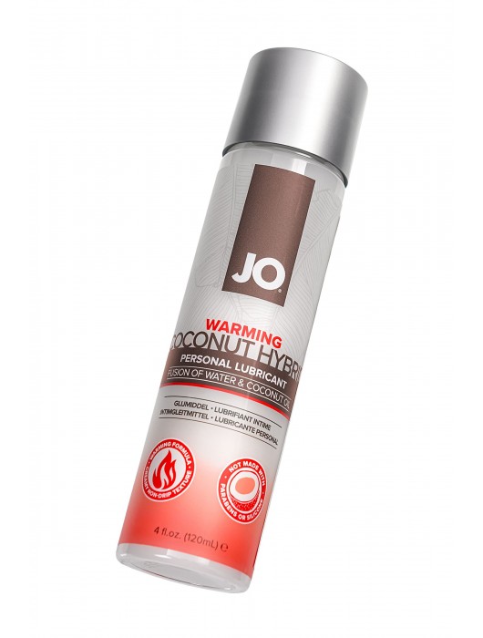 Водно-масляный лубрикант с разогревающим эффектом Hybrid Lubricant WARMING - 120 мл. - System JO - купить с доставкой в Тольятти