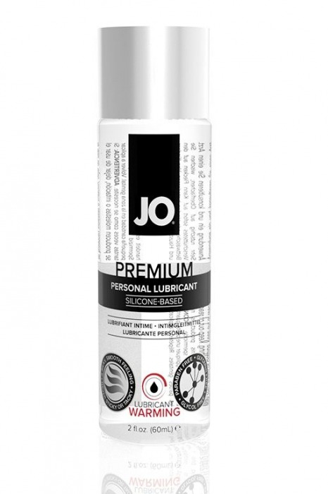 Возбуждающий лубрикант на силиконовой основе JO Personal Premium Lubricant  Warming - 60 мл. - System JO - купить с доставкой в Тольятти