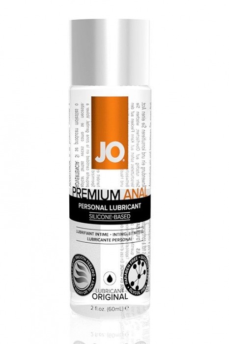 Анальный лубрикант на силиконовой основе JO Anal Premium - 60 мл. - System JO - купить с доставкой в Тольятти