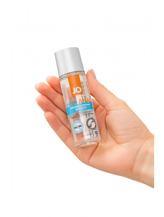 Анальный лубрикант на водной основе JO Anal H2O - 60 мл. - System JO - купить с доставкой в Тольятти