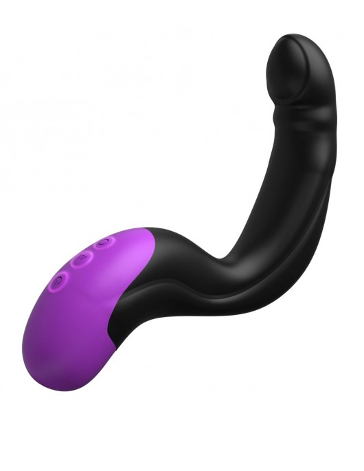 Черно-фиолетовый вибромассажёр простаты Hyper-Pulse P-Spot Massager - Pipedream - в Тольятти купить с доставкой