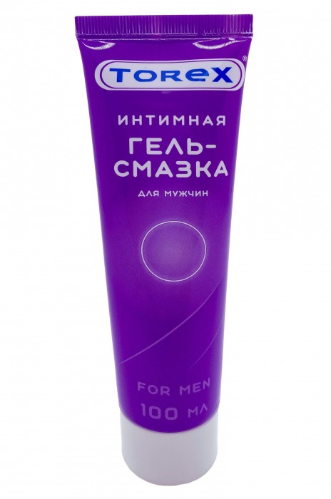 Гель-смазка на водной основе For Men - 100 мл. - Torex - купить с доставкой в Тольятти