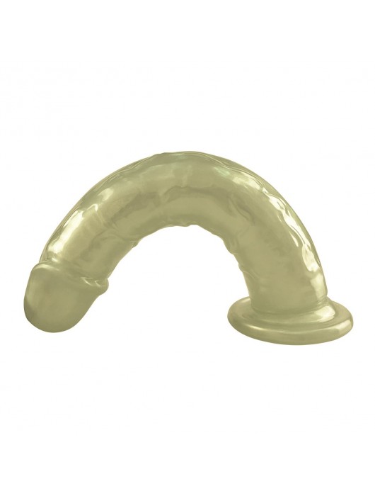 Золотистый перламутровый фаллоимитатор South Sea - 20 см. - Lola Games