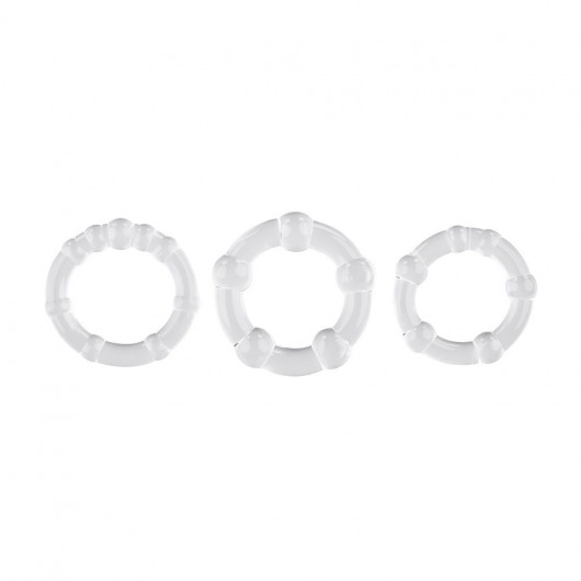 Набор из 3 эрекционных колец Erection Rings Set - Selopa - в Тольятти купить с доставкой