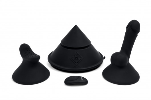 Конусный вибромассажер Cowgirl Cone с 2 насадками - CowGirl - купить с доставкой в Тольятти