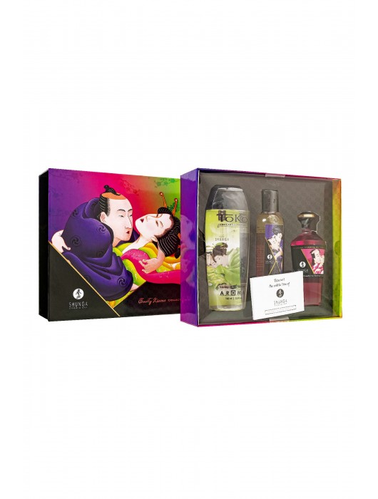 Подарочный набор Fruity Kisses из 3 предметов - Shunga - купить с доставкой в Тольятти