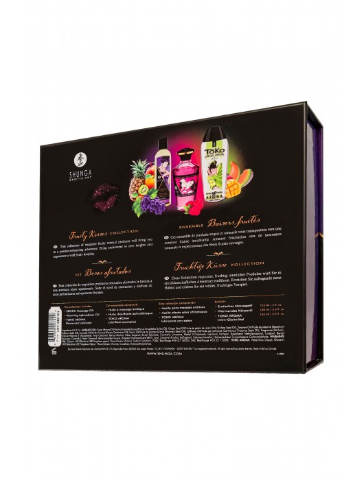 Подарочный набор Fruity Kisses из 3 предметов - Shunga - купить с доставкой в Тольятти