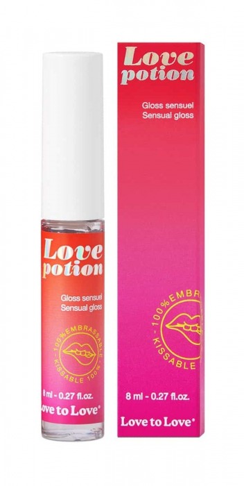 Возбуждающий блеск для губ Love Potion - 8 мл. - Love to Love - купить с доставкой в Тольятти