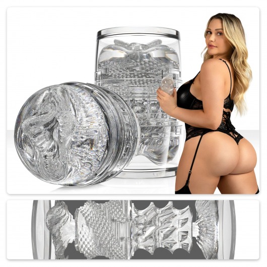 Прозрачный двусторонний мастурбатор Fleshlight Quickshot Mia Malkova - Fleshlight - в Тольятти купить с доставкой