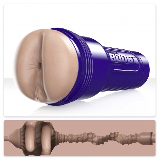 Телесный мастурбатор-анус Fleshlight Boost Blast Female - Fleshlight - в Тольятти купить с доставкой
