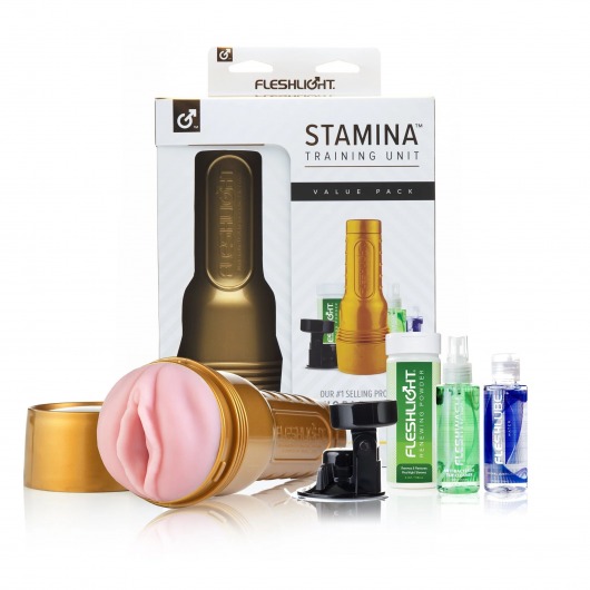 Набор для мастурбации Fleshlight Stamina Training Unit - Fleshlight - в Тольятти купить с доставкой