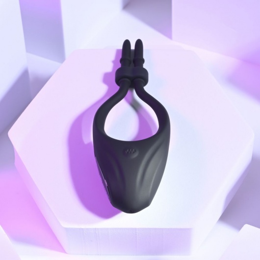 Черное эрекционное вибролассо Perfect Fit - Zero Tolerance - в Тольятти купить с доставкой