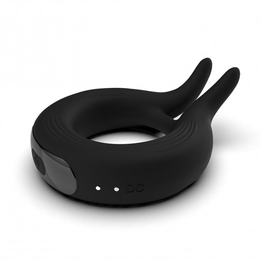 Черное эрекционное кольцо Marry Me Rechargeable Vibrating Cockring - Adrien Lastic - в Тольятти купить с доставкой