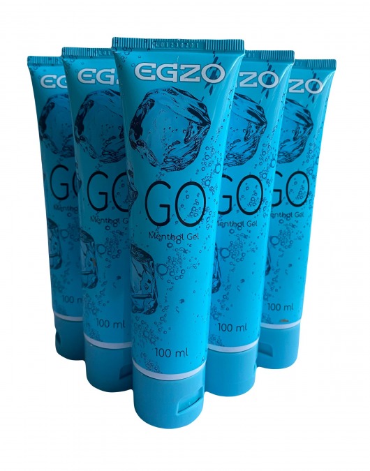 Набор из 5 пролонгирующих лубрикантов на водной основе Egzo Go (по 100 мл.) - EGZO - купить с доставкой в Тольятти