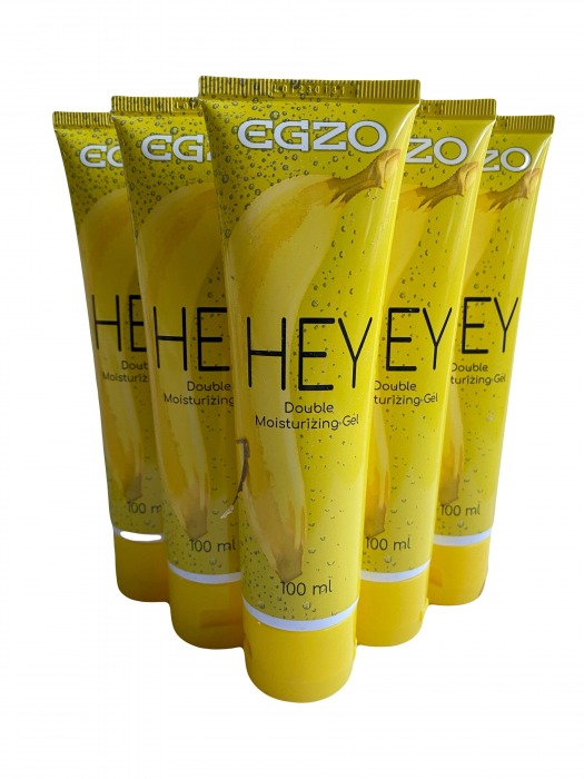 Набор из 5 анальных лубрикантов на водной основе Egzo Hey (по 100 мл.) - EGZO - купить с доставкой в Тольятти