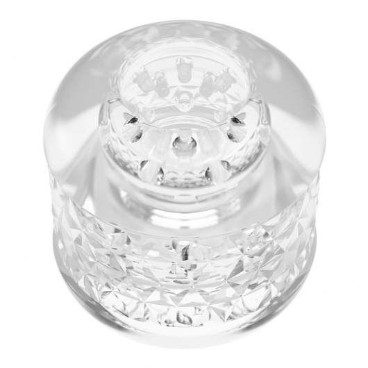 Прозрачный сквозной мастурбатор Crystle - Baile - в Тольятти купить с доставкой