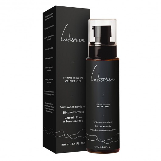 Интимный гель на силиконовой основе с маслом макадамии Luberium Velvel Gel - 100 мл. - Luberium - купить с доставкой в Тольятти