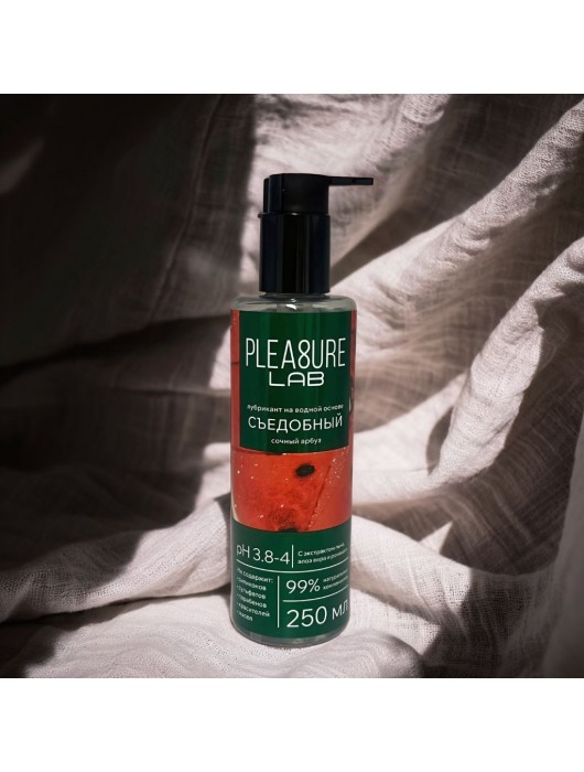 Лубрикант на водной основе Pleasure Lab с ароматом арбуза - 250 мл. - Pleasure Lab - купить с доставкой в Тольятти