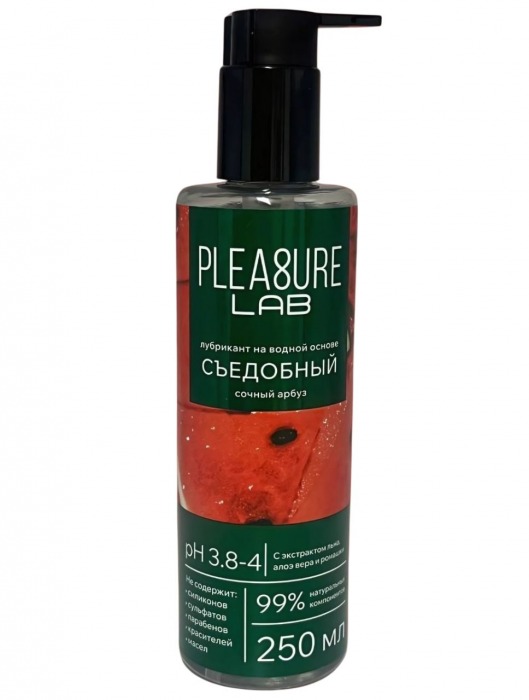 Лубрикант на водной основе Pleasure Lab с ароматом арбуза - 250 мл. - Pleasure Lab - купить с доставкой в Тольятти