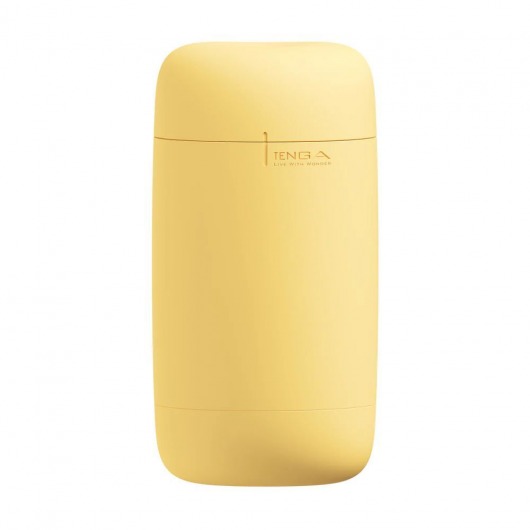 Желтый мастурбатор Tenga Puffy - Tenga - в Тольятти купить с доставкой