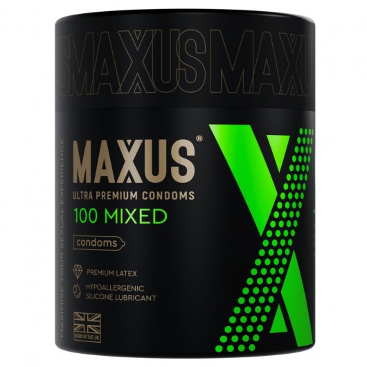 Презервативы MAXUS Mixed - 100 шт. - Maxus - купить с доставкой в Тольятти
