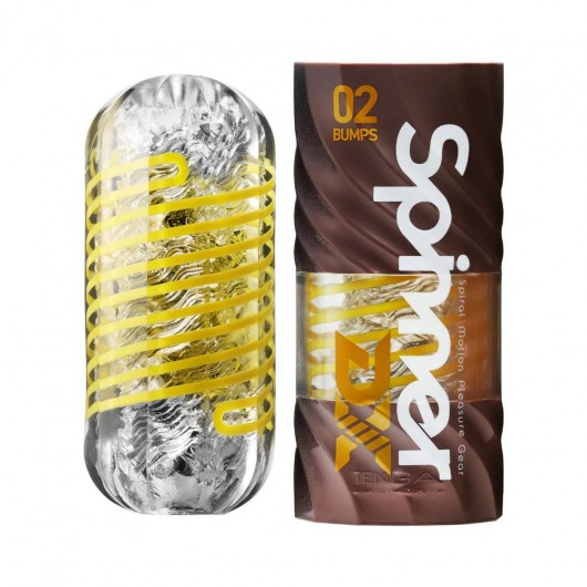 Мастурбатор Tenga Spinner DX 02 Bumps - Tenga - в Тольятти купить с доставкой