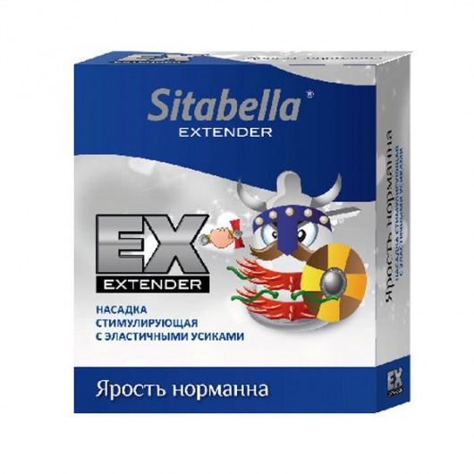 Стимулирующая насадка Sitabella Extender  Ярость норманна - Sitabella - купить с доставкой в Тольятти