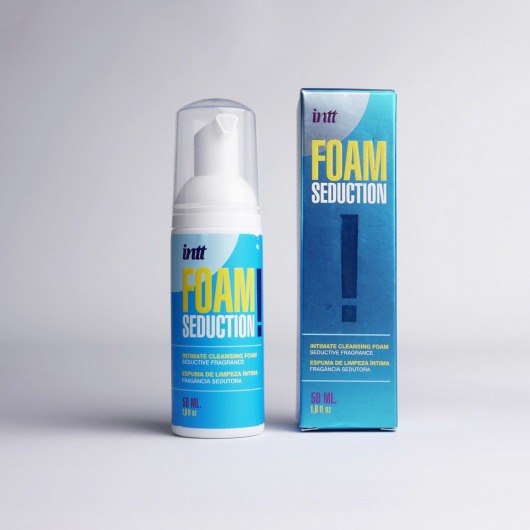 Очищающая пенка для тела Foam Seduction - 50 мл. - INTT - купить с доставкой в Тольятти