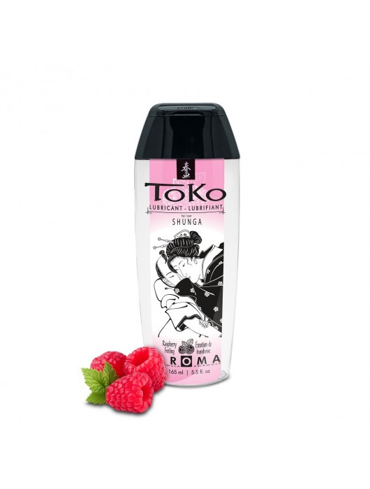 Интимная смазка TOKO Aroma Raspberry Feeling с ароматом малины - 165 мл. - Shunga - купить с доставкой в Тольятти