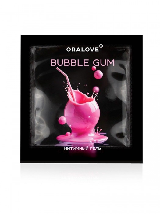 Саше съедобной оральной смазки OraLove с ароматом бабл-гам - 3 гр. - Биоритм - купить с доставкой в Тольятти