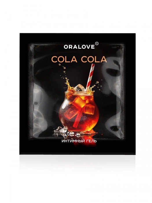 Саше съедобной оральной смазки OraLove с ароматом колы - 3 гр. - Биоритм - купить с доставкой в Тольятти
