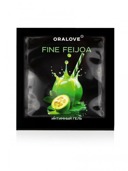 Саше съедобной оральной смазки OraLove с ароматом фейхоа - 3 гр. - Биоритм - купить с доставкой в Тольятти