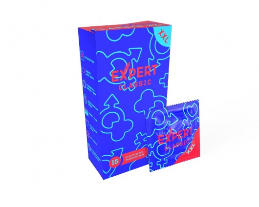 Презервативы увеличенного размера Expert Classic XXL - 15 шт. - Expert - купить с доставкой в Тольятти