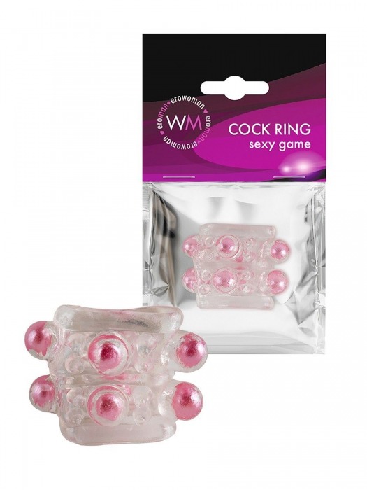 Прозрачная насадка на пенис с цветными шариками - Erowoman-Eroman - в Тольятти купить с доставкой