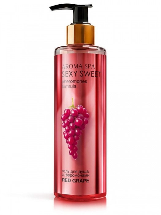 Гель для душа с феромонами и ароматом винограда Red Grape - 200 мл. -  - Магазин феромонов в Тольятти