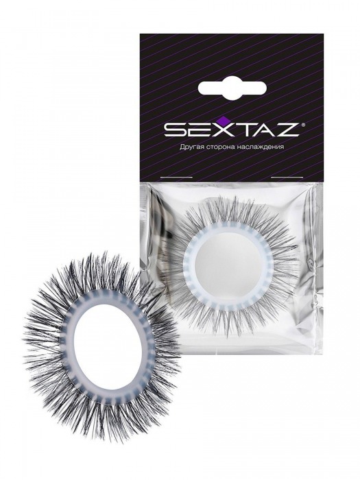 Круглое эрекционное кольцо с длинными «ресничками» - Sextaz - в Тольятти купить с доставкой