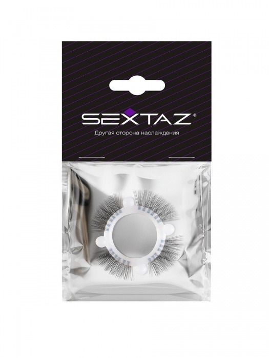 Эластичное кольцо с «ресничками» и 4 шариками - Sextaz - в Тольятти купить с доставкой