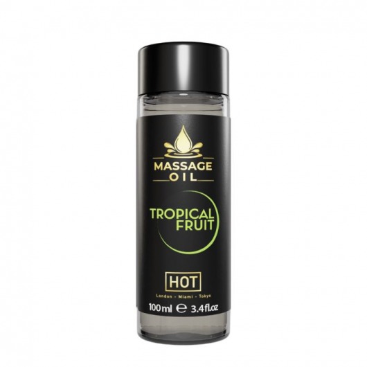 Массажное масло c ароматом тропических фруктов Massage Oil - 100 мл. - HOT - купить с доставкой в Тольятти