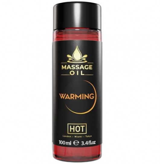 Массажное масло с согревающим эффектом Massage Oil Warming - 100 мл. - HOT - купить с доставкой в Тольятти