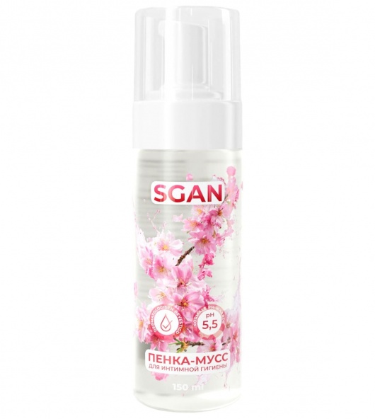 Пенка-мусс для интимной гигиены SGAN с пребиотиками - 150 мл. - SGAN - купить с доставкой в Тольятти