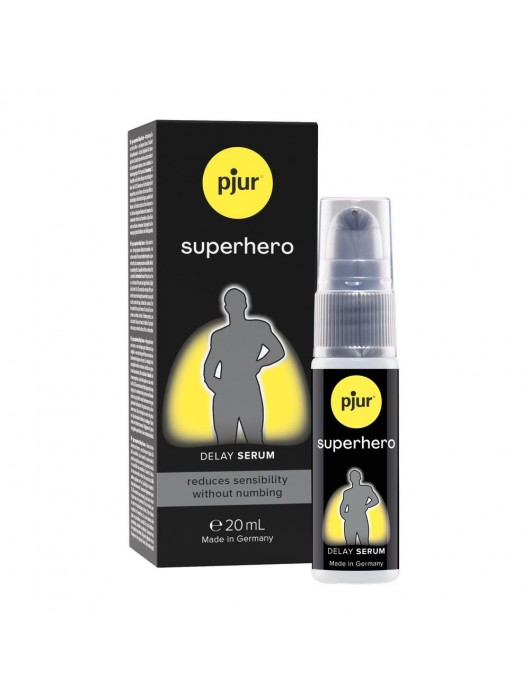 Пролонгатор-сыворотка pjur Superhero Delay Serum - 20 мл. - Pjur - купить с доставкой в Тольятти