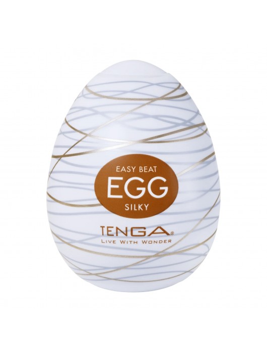 Мастурбатор-яйцо Tenga Egg Silky - Tenga - в Тольятти купить с доставкой